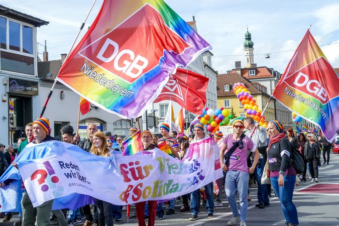 Christopher Street Day in Landshut