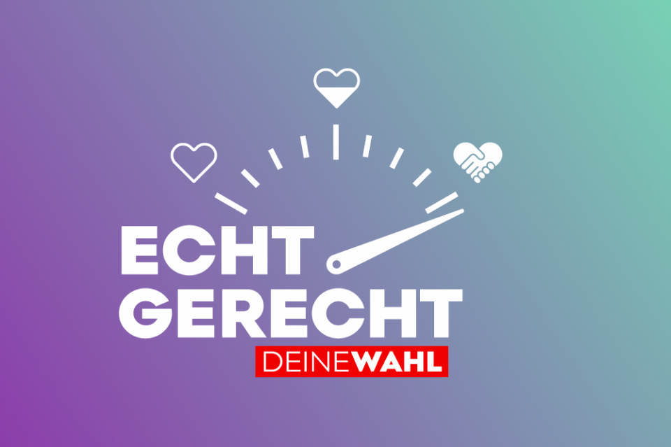 Echt Gerecht: Deine Wahl, Skala mit Herzen