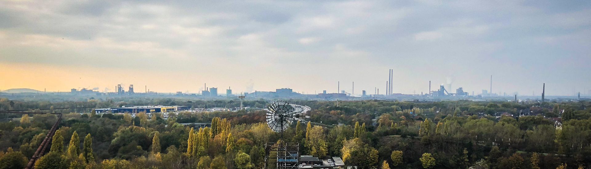 Duisburg im Ruhrgebiet: Eine der Ruhrgebietskommunen die unter Schulden leidet