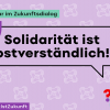 Sprechblase Kommentar im Zukunftsdialog: 